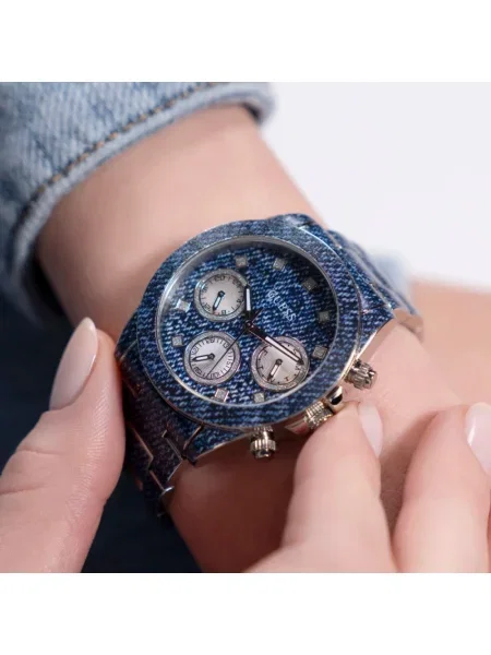 Zegarek Guess elegancki niebieski