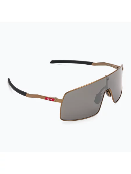 Okulary przeciwsłoneczne Oakley Sutro Ti matte gold/prizm black żółte