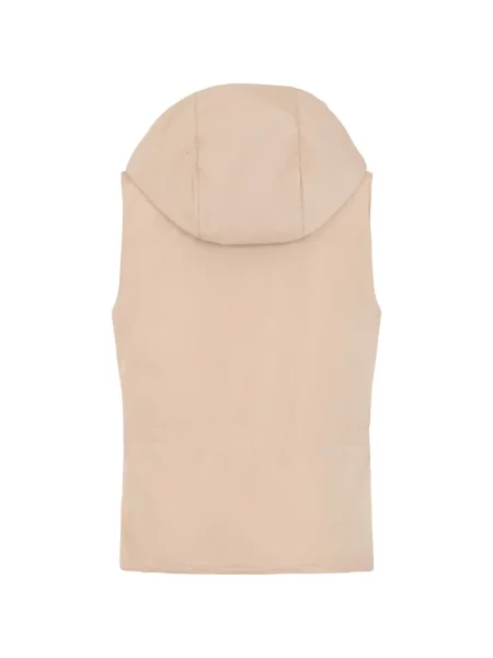 Vestă Moorer cu broderie cu glugă