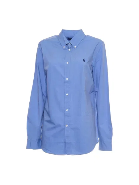 Polo Ralph Lauren koszula regular z kołnierzykiem klasycznym niebieski