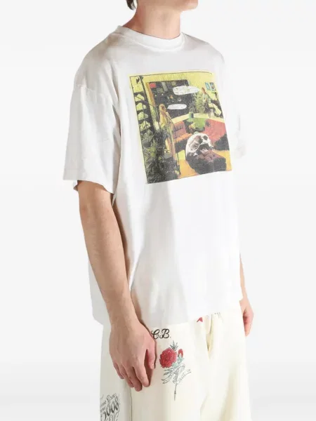 Tricou grafic Saint Mxxxxxx cu imagine