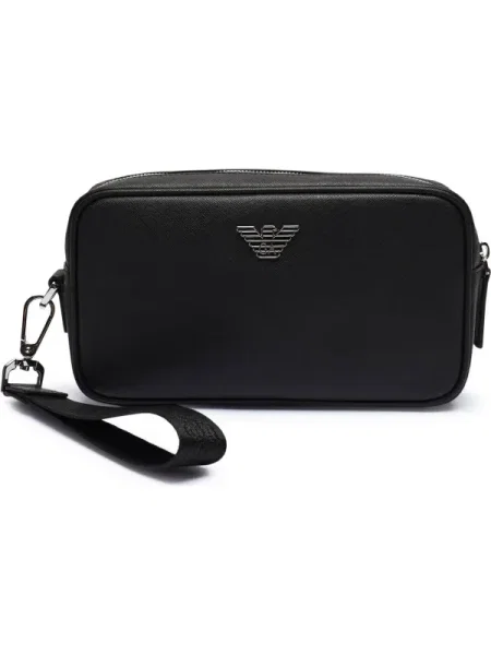 Kozmetikai táska Emporio Armani fekete