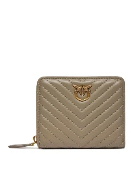 PINKO Pénztárca Taylor Zip Around PE 24 PCPL szürke