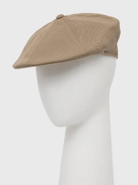 Каскет с вълна Kangol бежово
