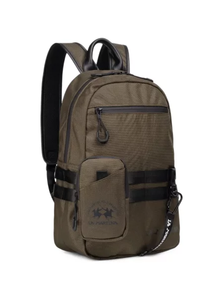 Rucsac La Martina cu imagine verde