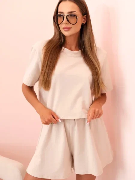 Pantaloni scurți Kesi Włoski bej