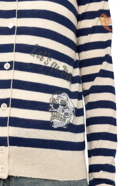 Cardigan Zadig&voltaire cu dungi albastru