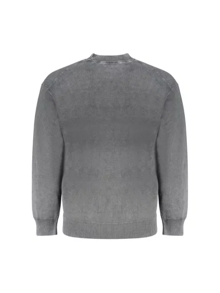 Sweter Hugo Boss z dekoltem w serek z długim rękawem czarny