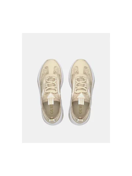 Sneakerși Guess bej