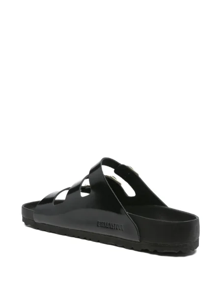 Δερμάτινα σανδάλια Birkenstock με αγκράφα μαύρο
