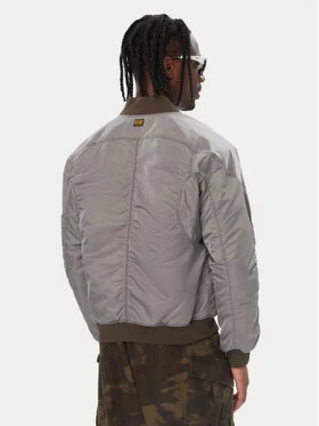 Bunda bomber G-Star šedá