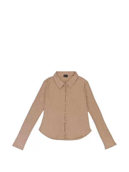 Cardigan Callipygian cu perle cu nervuri