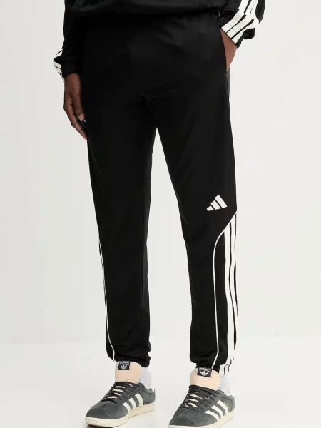 Костюмні штани Adidas чорні