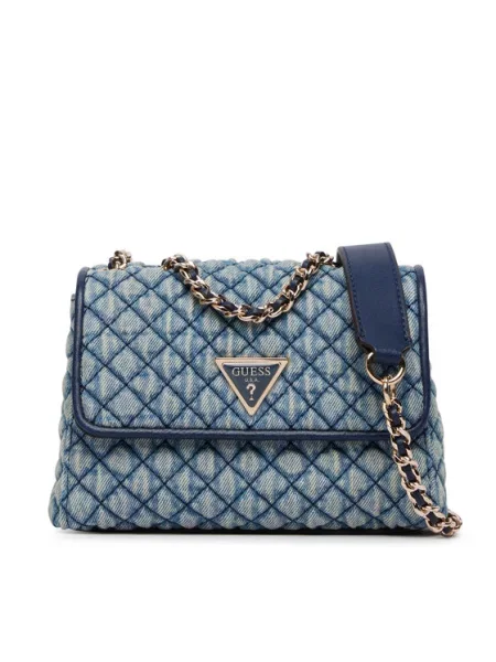 Guess Torebka Giully II Mini niebieski