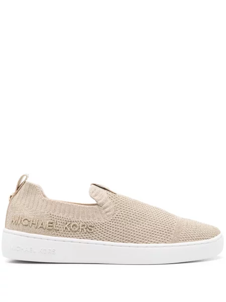 Pantofi cu toc Michael Michael Kors slingback alb