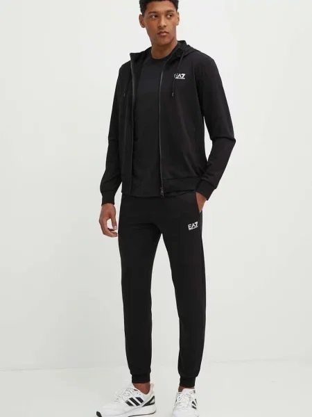 Komplet dresowy Ea7 Emporio Armani czarny