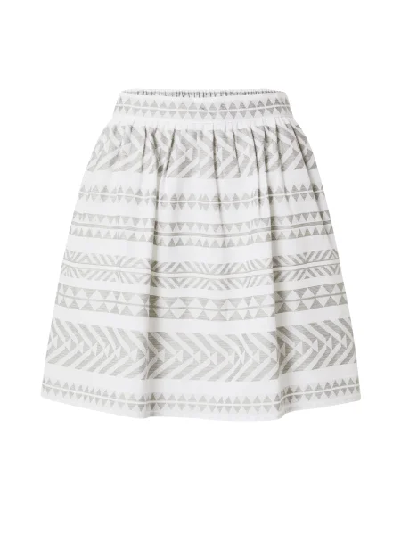 ABOUT YOU Fustă Tamara verde pastel alb