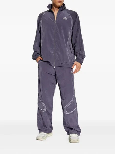 Tricou Adidas cu dungi cu imagine din jerseu verde