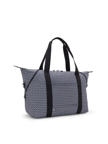 KIPLING Shopper ART čierna biela