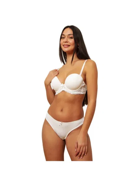 Sutien La Modeuse alb