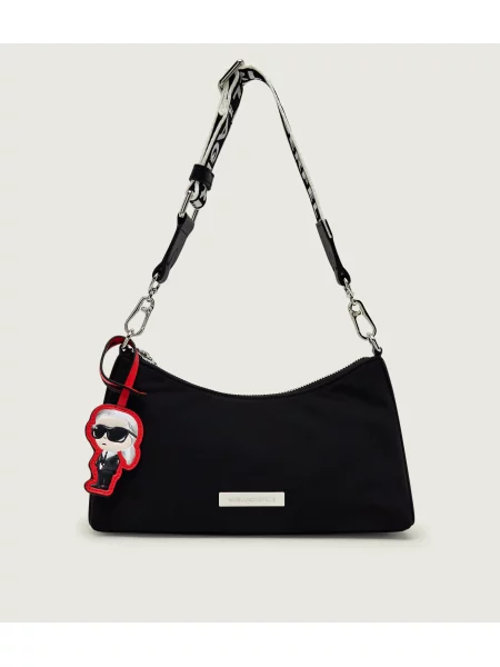 Geanta crossbody Karl Lagerfeld negru