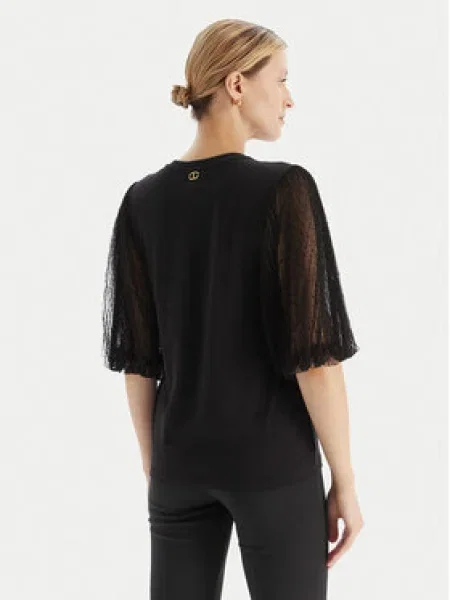 TWINSET Blúz fekete
