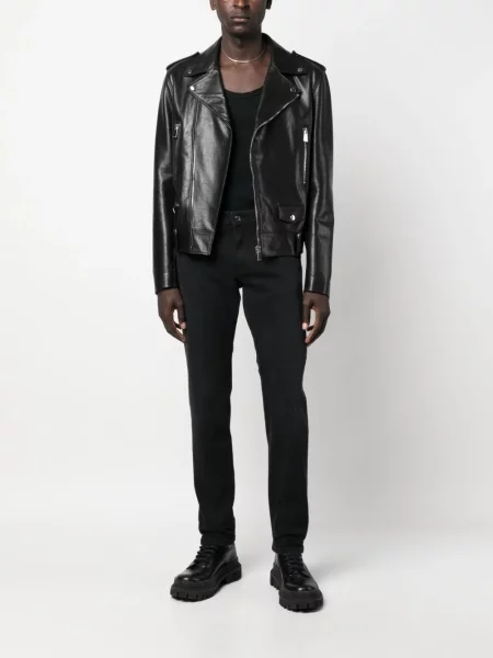Skinny jeansy skinny Dolce And Gabbana czarne