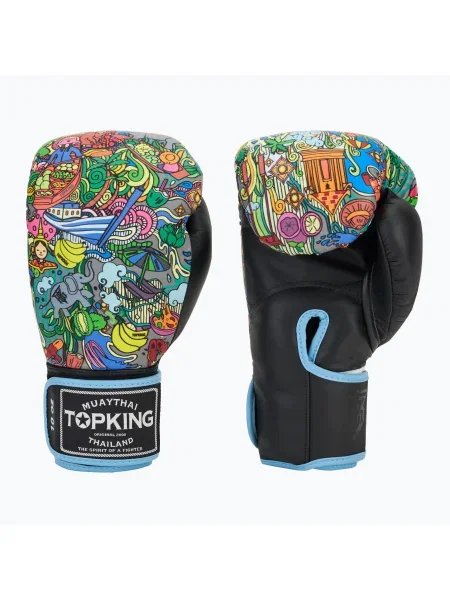 Боксови ръкавици Top King Boxing Culture black TKBGCT-TH-SL-BK черно