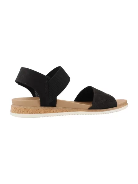 Sandále Skechers čierna