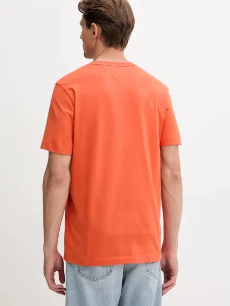 Tommy Hilfiger Majica Ess Seasonal oranžna