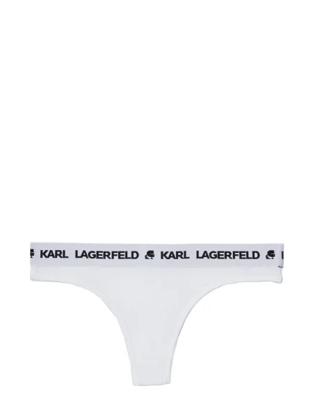 Karl Lagerfeld Tanga negru alb