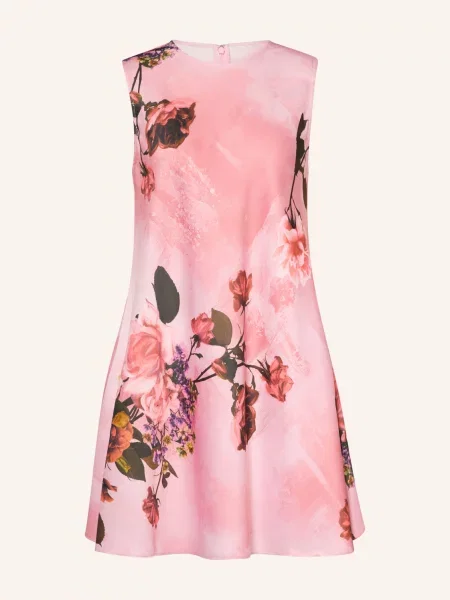 Ted Baker Saténové Šaty Adema / světle / starorůžová růžová