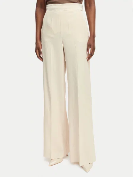 Marella Pantaloni din Stampa Straight Fit bej