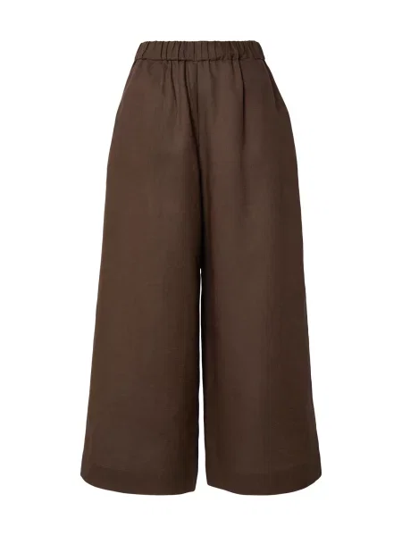 MM by Max Mara Pantaloni CANNETI ciocolatiu
