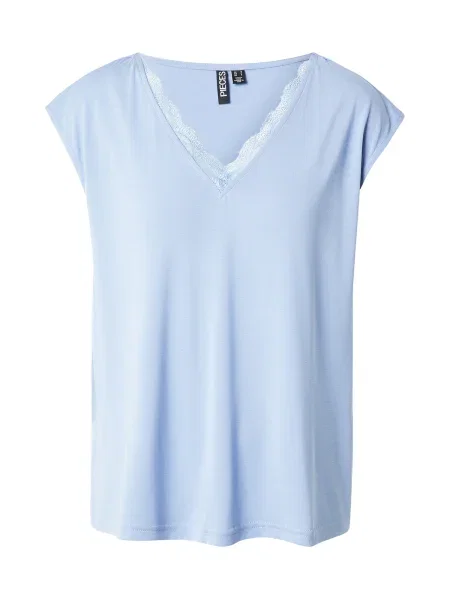 PIECES Tricou PCKAMALA deschis albastru