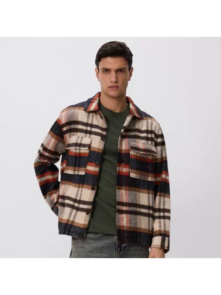 Reserved Kostkovaná košile comfort fit vícebarevná