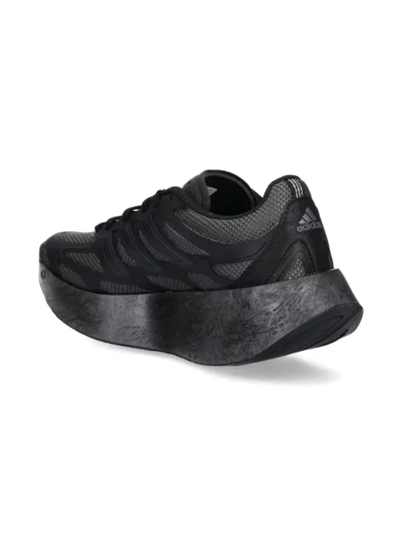 Pantaloni Adidas Campus cu șireturi cu dungi din dantelă roșu