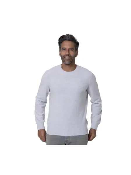 Sweter Gran Sasso wełniany szary