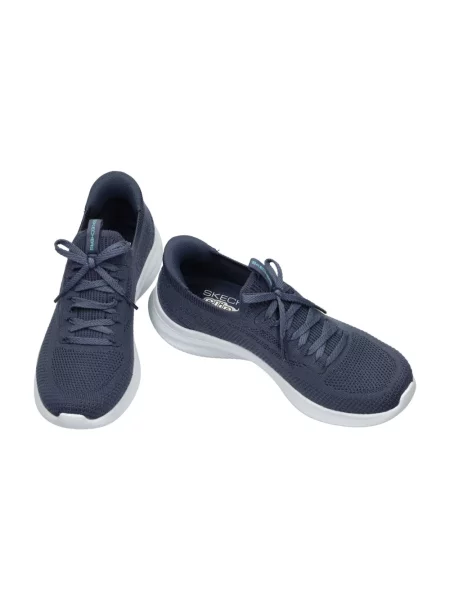 Sneakersy Skechers niebieskie