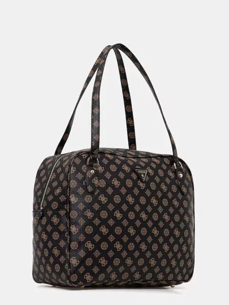 Taška Guess MILANO 56 x 35 x 23 cm béžová
