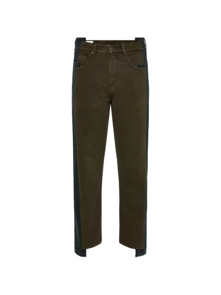 Blugi drepți Maison Margiela maro