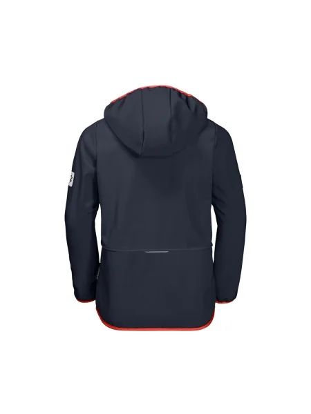 Geacă copii Jack Wolfskin negru