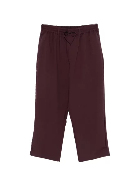 Pantaloni Y-3 cu cordon roșu