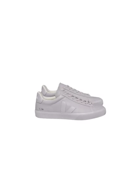 Veja CAMPO CHROMEFREE LEATHER FULL PARME Kobiety Buty sportowe Veja Size: 4 szary