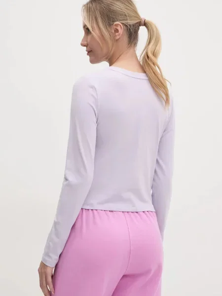 Лонгслів Dkny фіолетовий