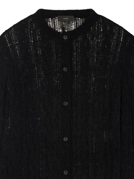Cardigan Alanui tricotate negru