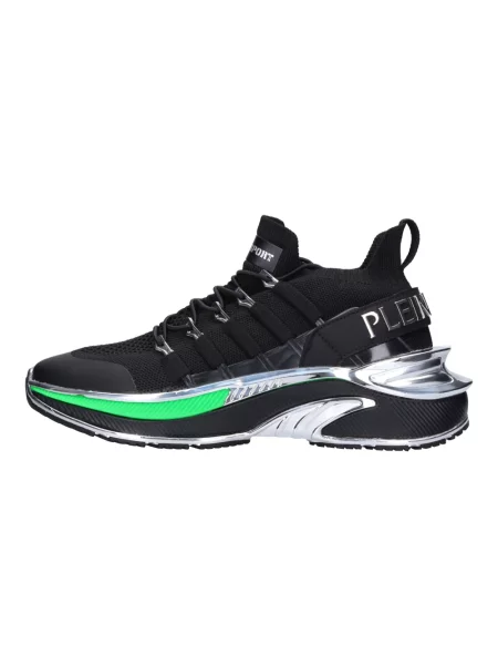 Sneakersy Plein Sport skórzane czarne