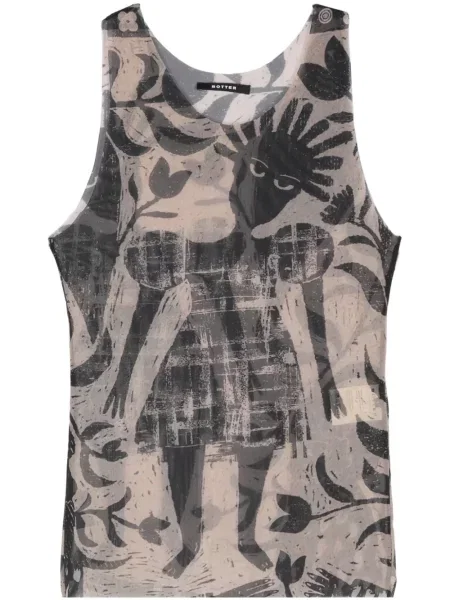 Vestă Botter cu imagine plasă