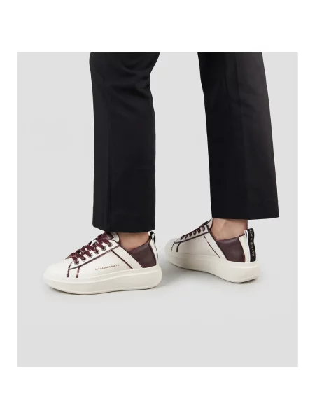 Sneakersy Alexander Smith skórzane beżowe