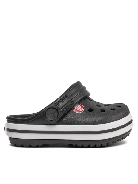 Crocs Natikači Crocs Crocband Kids Clog T črna